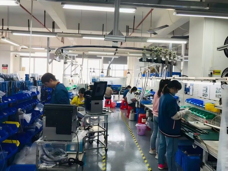Shaanxi Donghui Marking Equipment Co., Ltd linha de produção do fabricante