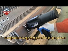 Impressora a jato de tinta portátil de alta resolução de grandes caracteres DOD