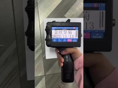 Impressora a jato de tinta portátil para impressão rápida e precisa 230*100*135mm 70M/min