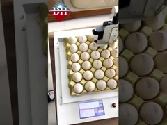 Pequena impressora de jato de tinta de ovo Xy Axis Inteligente Impressora de jato de tinta de ovo totalmente automática