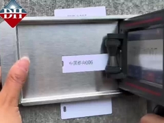 Impressora a jato de tinta portátil de cartuchos anti-falsificação para contagem de números de série