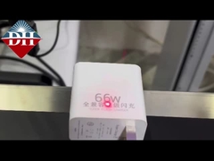 Máquina de marcação a laser ultravioleta de voo, equipamento industrial totalmente automático