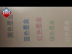 Cartucho de tinta de meia polegada Cartucho de tinta de solvente de secagem rápida de 12,7 mm